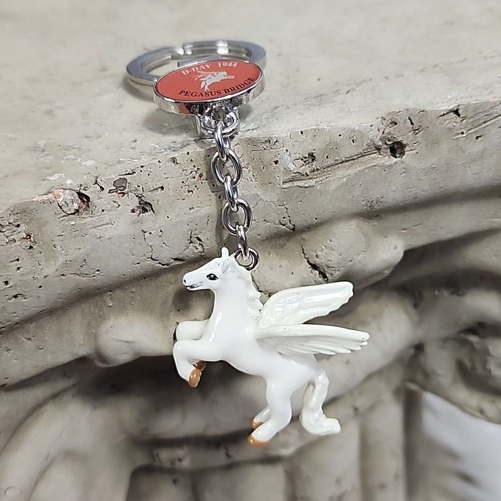 Vintage D Day Pegasus Bridge Keychain